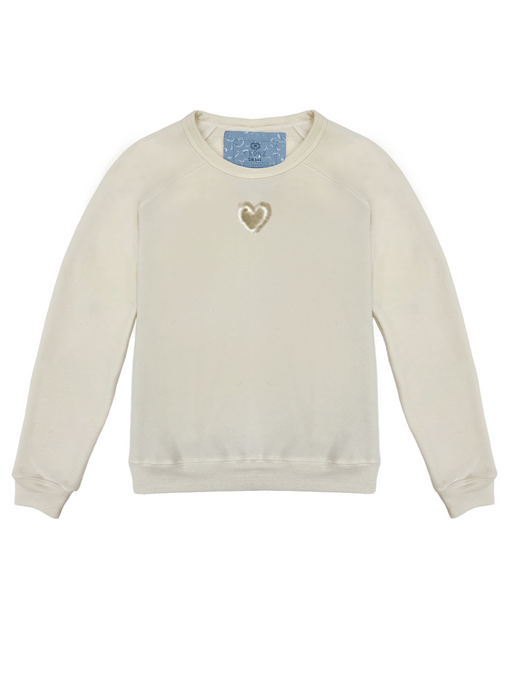 Open Hearted Classic Kids Crewneck Pullover