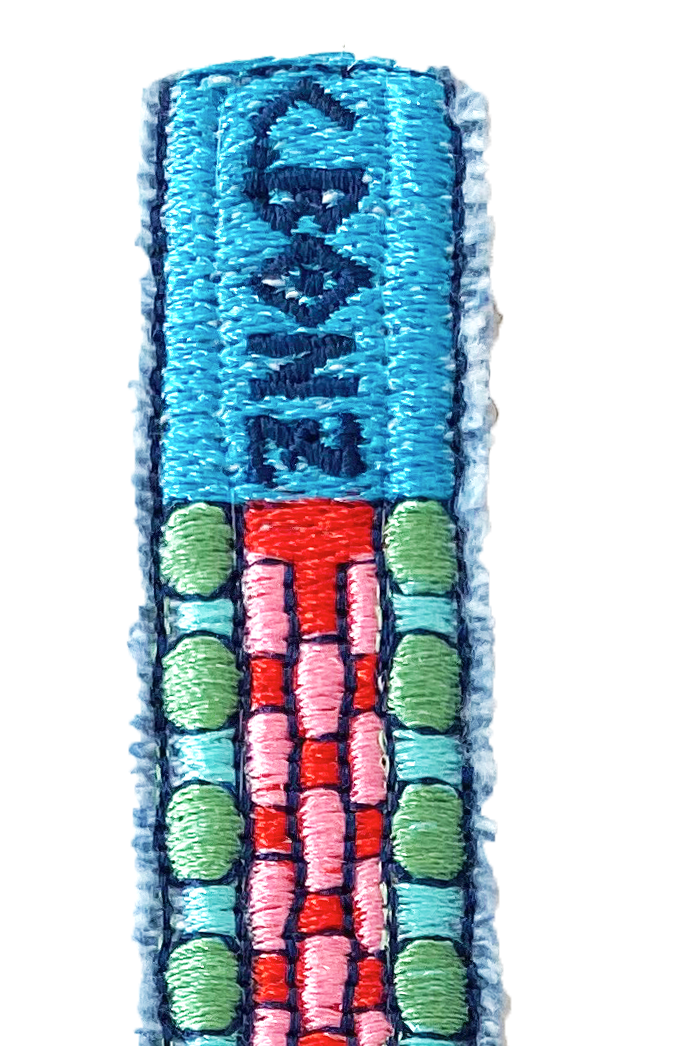 CBONZ - ISLAND Embroidered "Watch" Bracelet