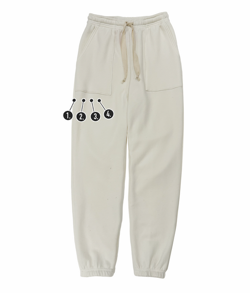 Customizable Spooky Leg Horizontal Mini Embroidery Unisex Sweatpants