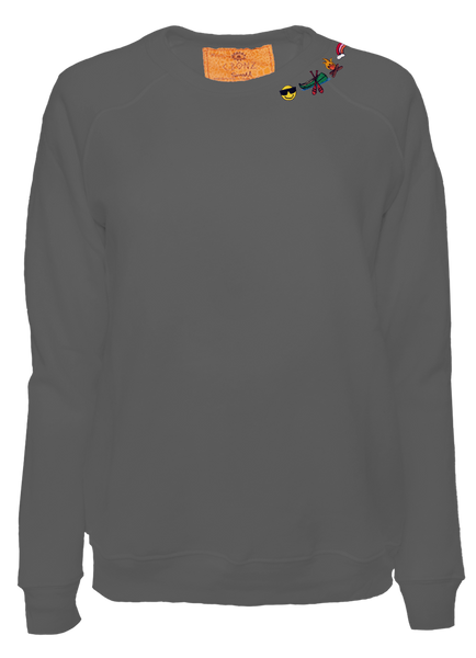 Summer Jam Neck Mini Classic Crew Pullover