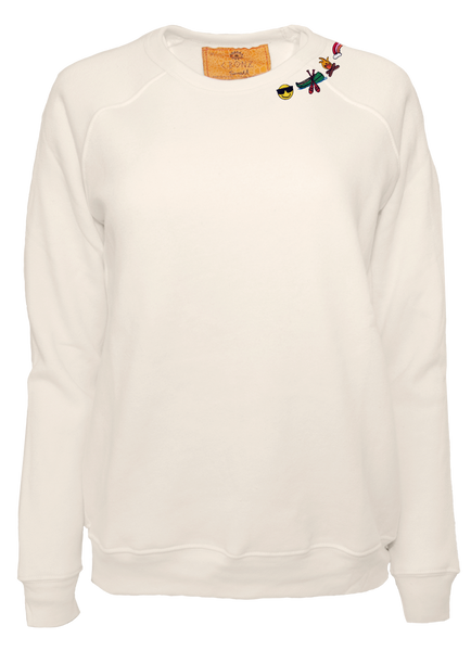 Summer Jam Neck Mini Classic Crew Pullover