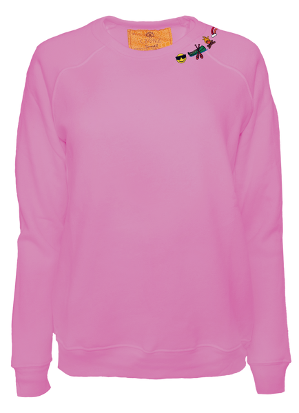 Summer Jam Neck Mini Classic Crew Pullover