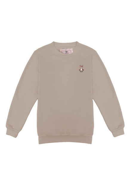 Papa Bear Unisex Cozy Crew Pullover