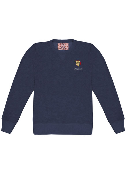 Heart of Gold Men's Terry Pullover