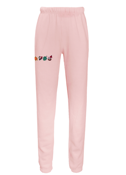 Summer Jam Leg Mini Embroideries Sweatpants