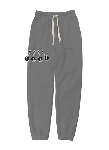 Custom 4 mini Father's Day Mini Unisex Sweatpants