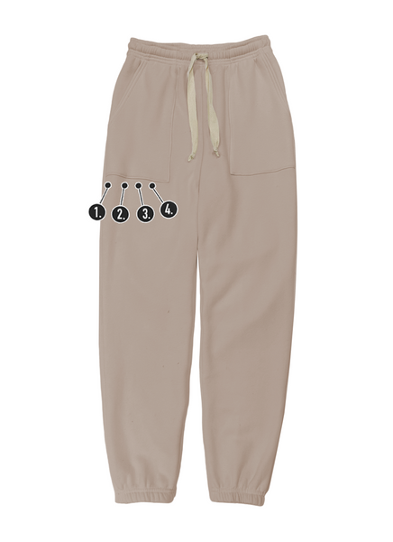 Custom 4 mini Father's Day Mini Unisex Sweatpants