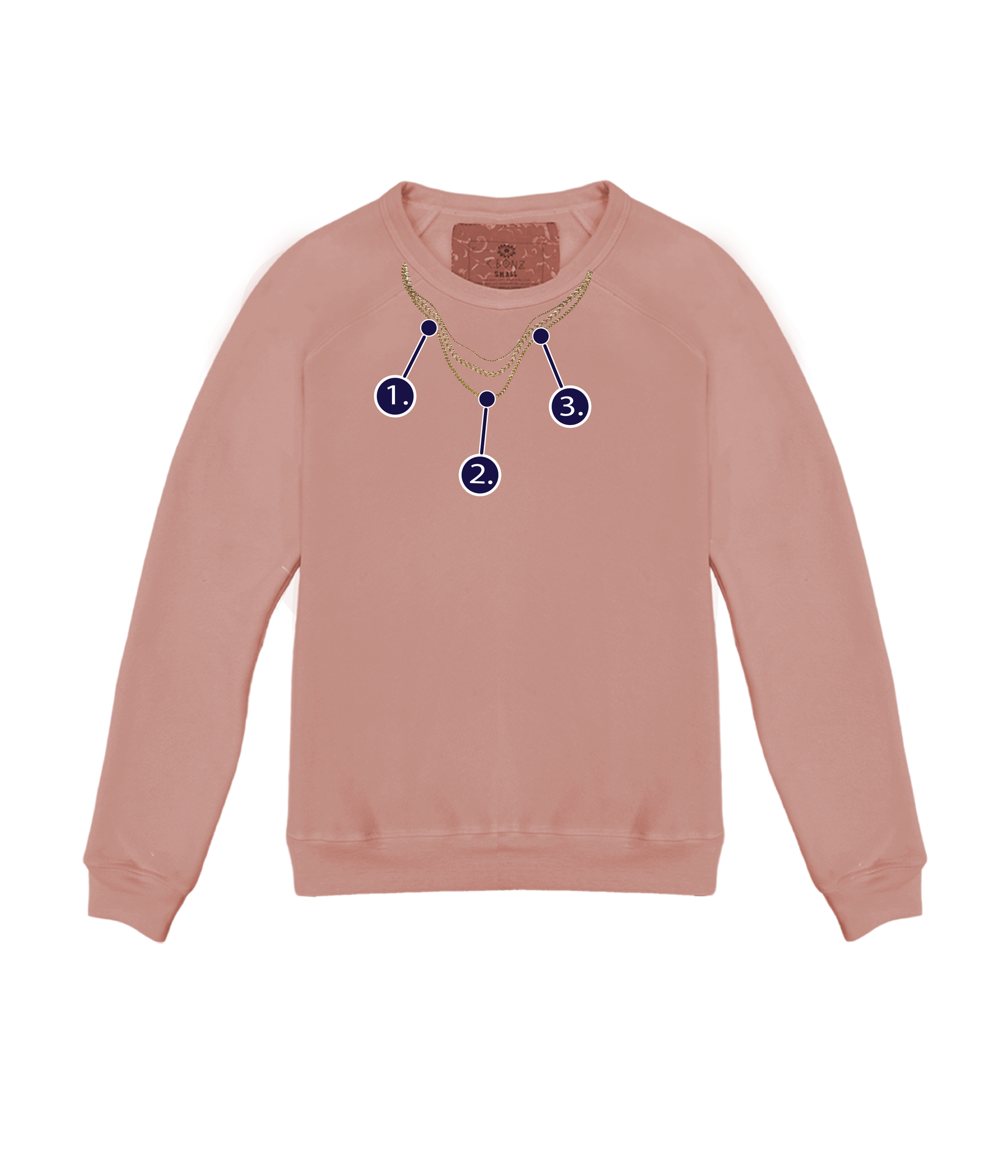 NEW Anthropologie x C. store Bonz Charms Embroidered Pullover