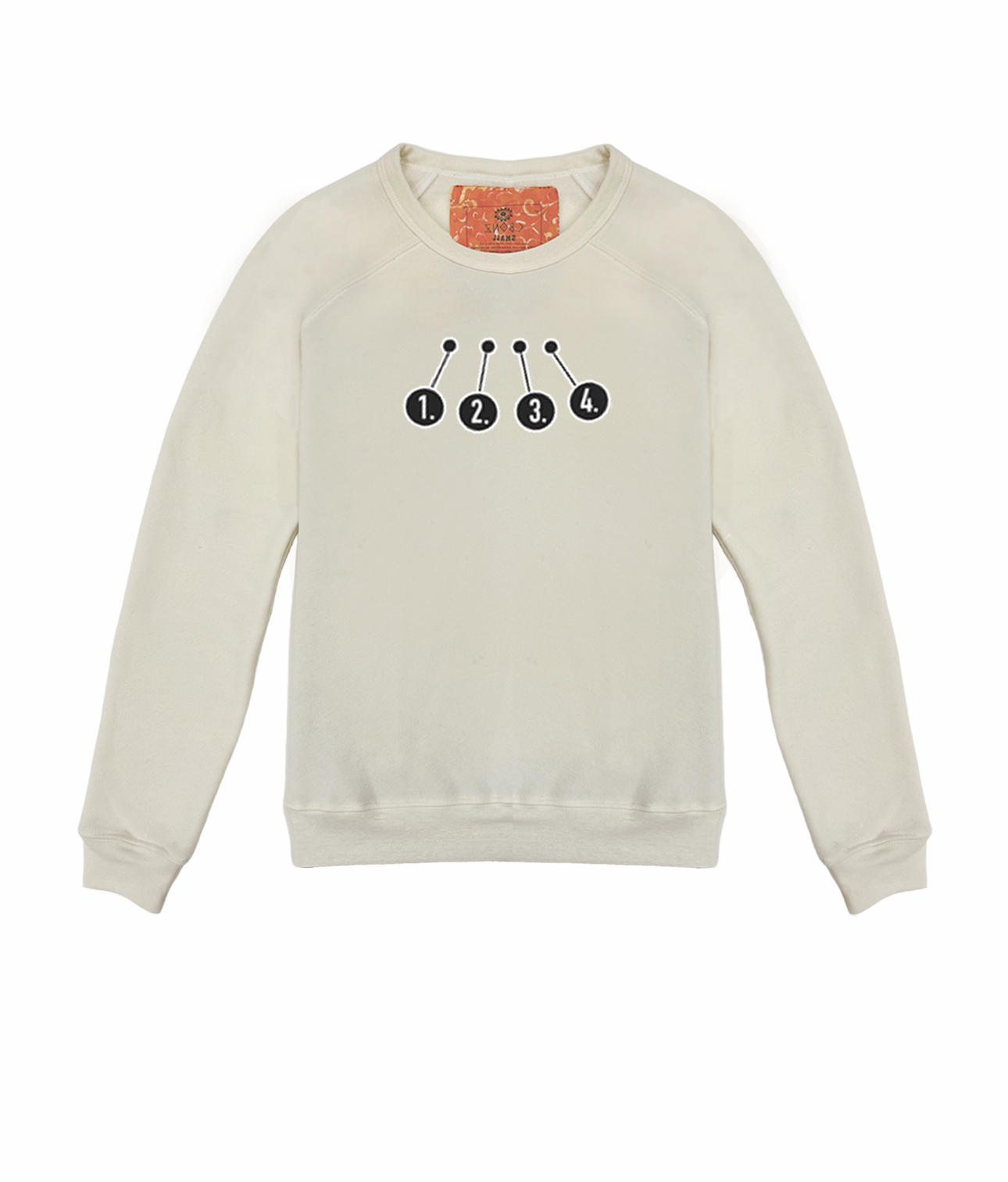 Customizable Spooky Chest Mini Embroidery Women's Classic Pullover