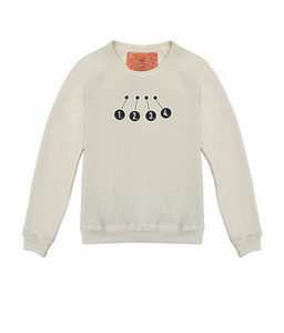 Customizable Spooky Chest Mini Embroidery Women's Classic Pullover