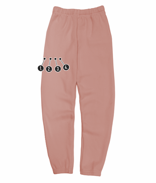 Customizable Spooky Leg Horizontal Mini Embroidery Classic Sweatpants