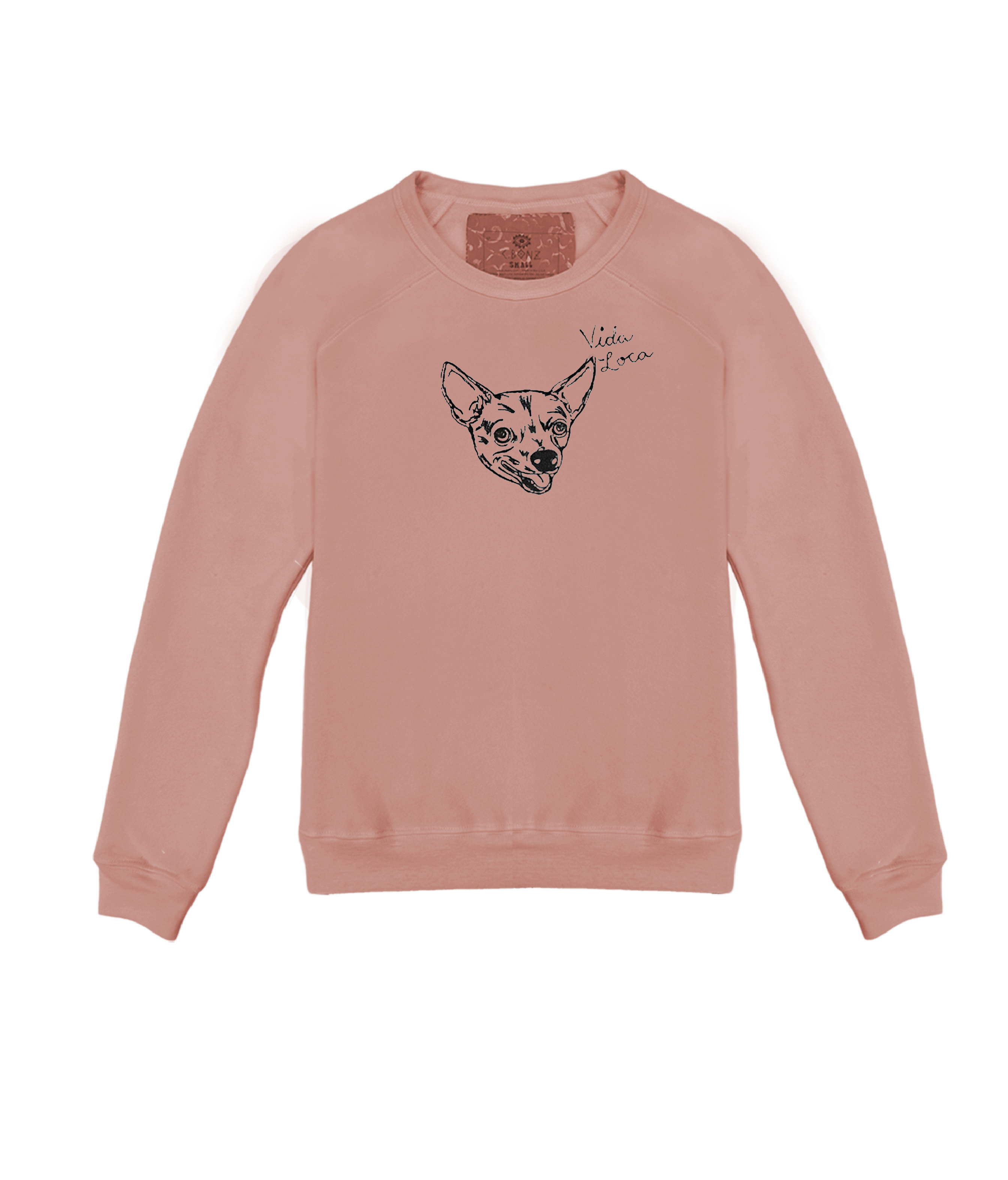 【CPGN】HOUND CHARM PIGMENT SWEATSHIRT CPGN STUDIO / Hound Charm Pigment Sweatshirt /Dusty Pin