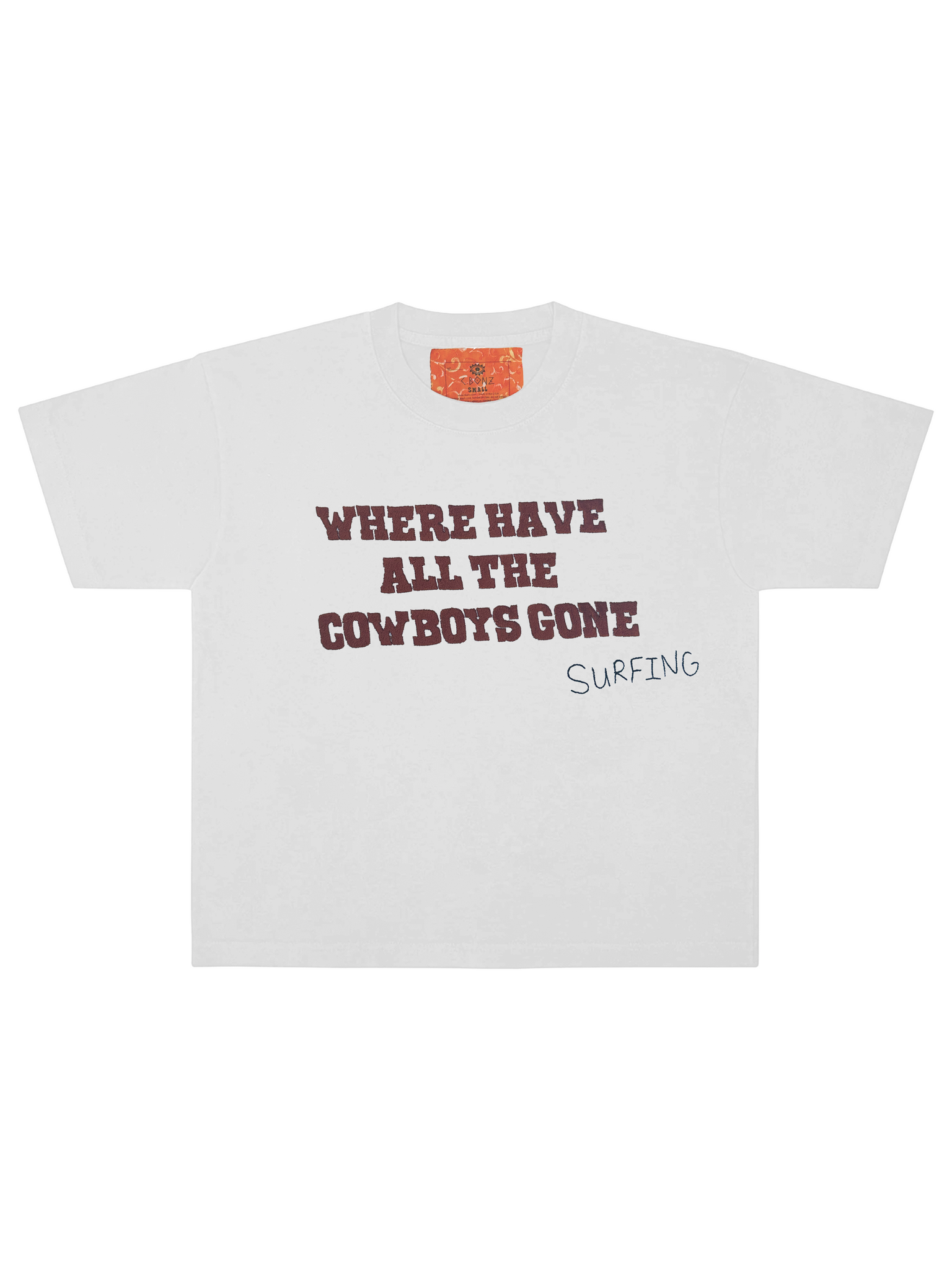 Cowboys Gone Surfing Malibu Tee