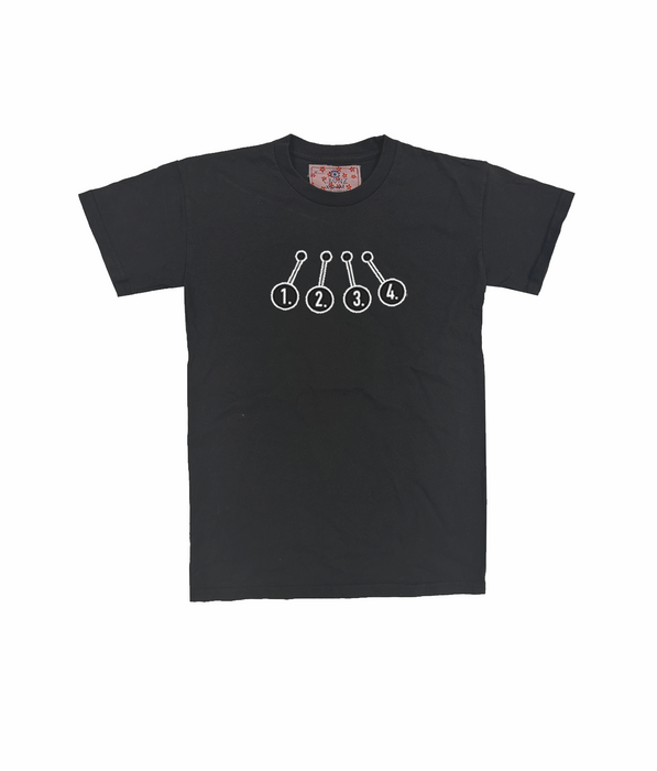 Customizable Spooky Chest Mini Embroidery Unisex Tee