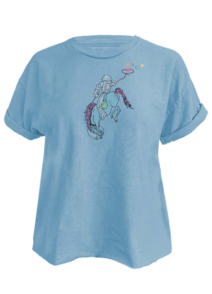 Space Cowboy Crop Tee