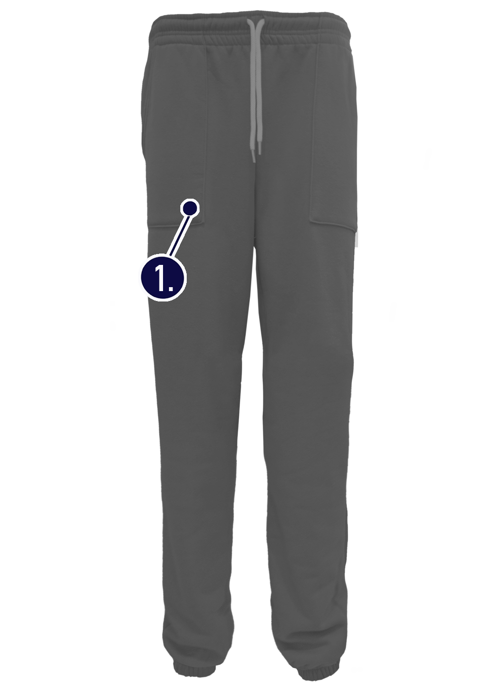 Custom Mini Embroidery Unisex Sweatpants