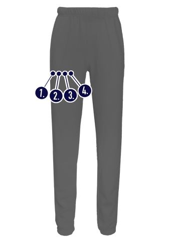 Custom Mini Embroideries Sweatpants