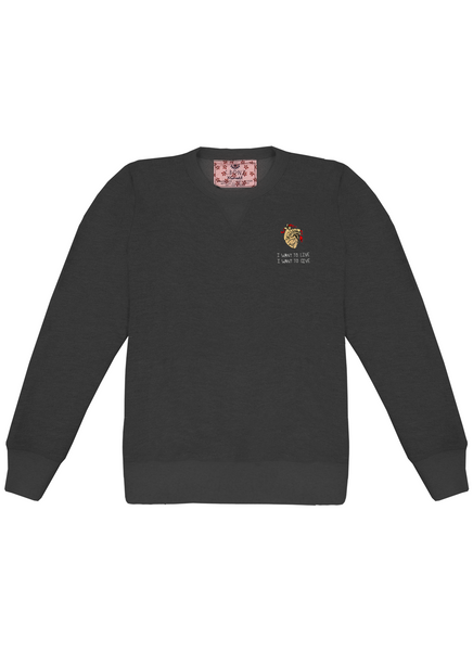 Heart of Gold Men's Terry Pullover