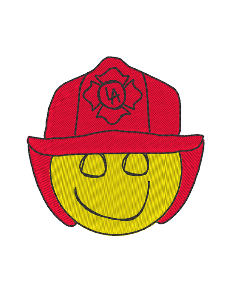 Happy Firefighter  Trucker Hat