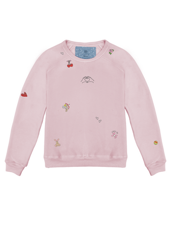 V-Day Mini Sprinkle Kids Classic Pullover