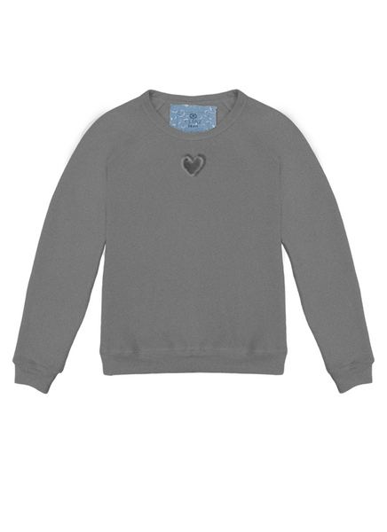 Open Hearted Classic Kids Crewneck Pullover