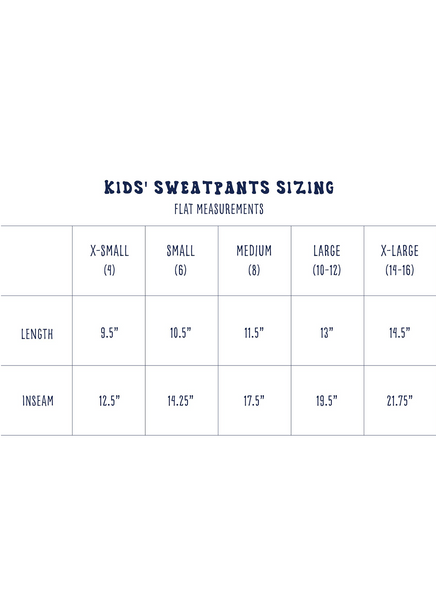 I Love _____ Customized Kids Sweatpants
