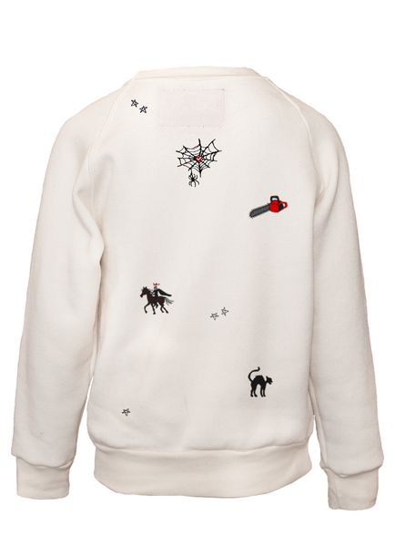Kids' Spooky Sprinkle Crew Pullover