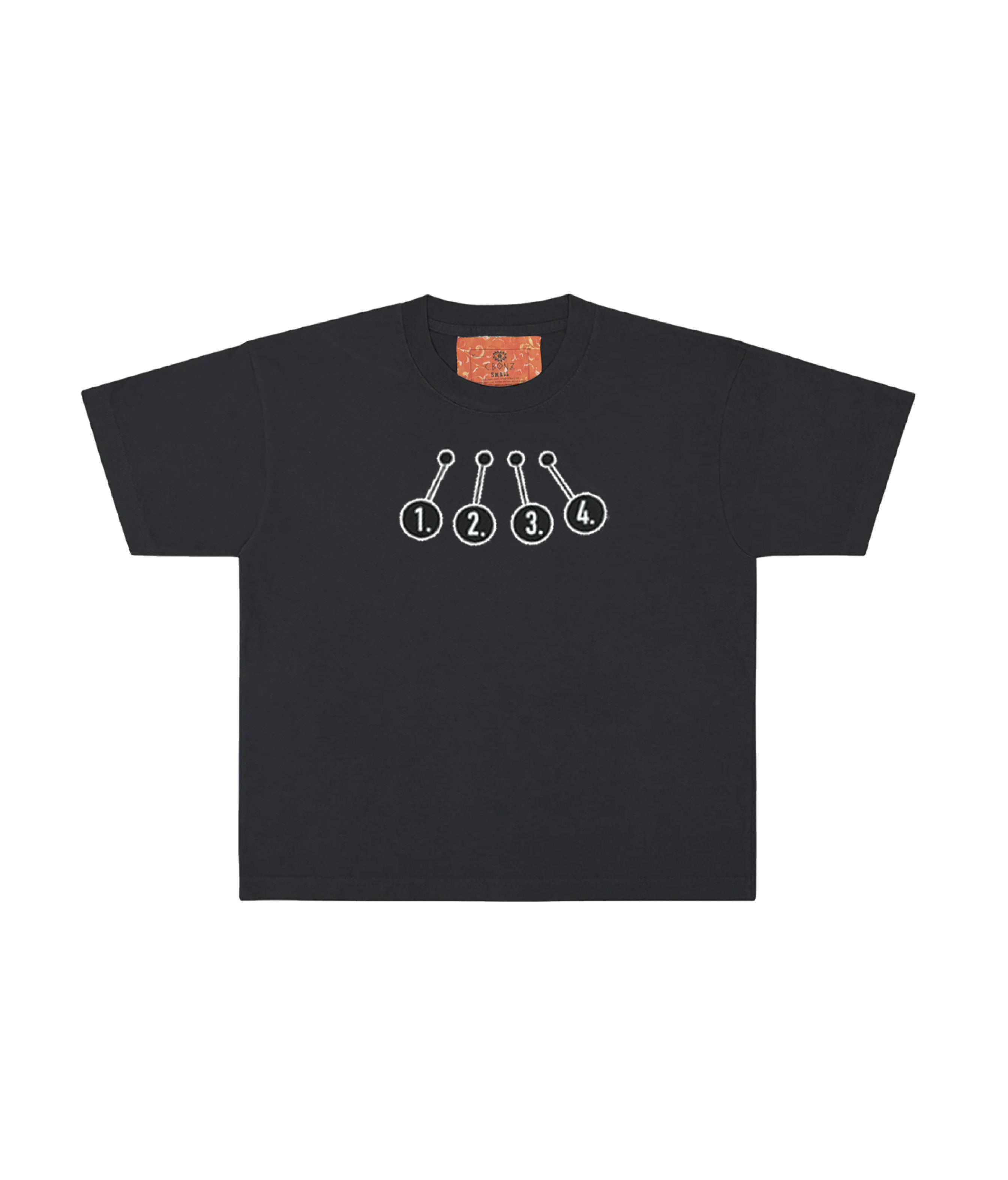 4th of July Custom 4 Mini Embroidery Women's Crop Tee