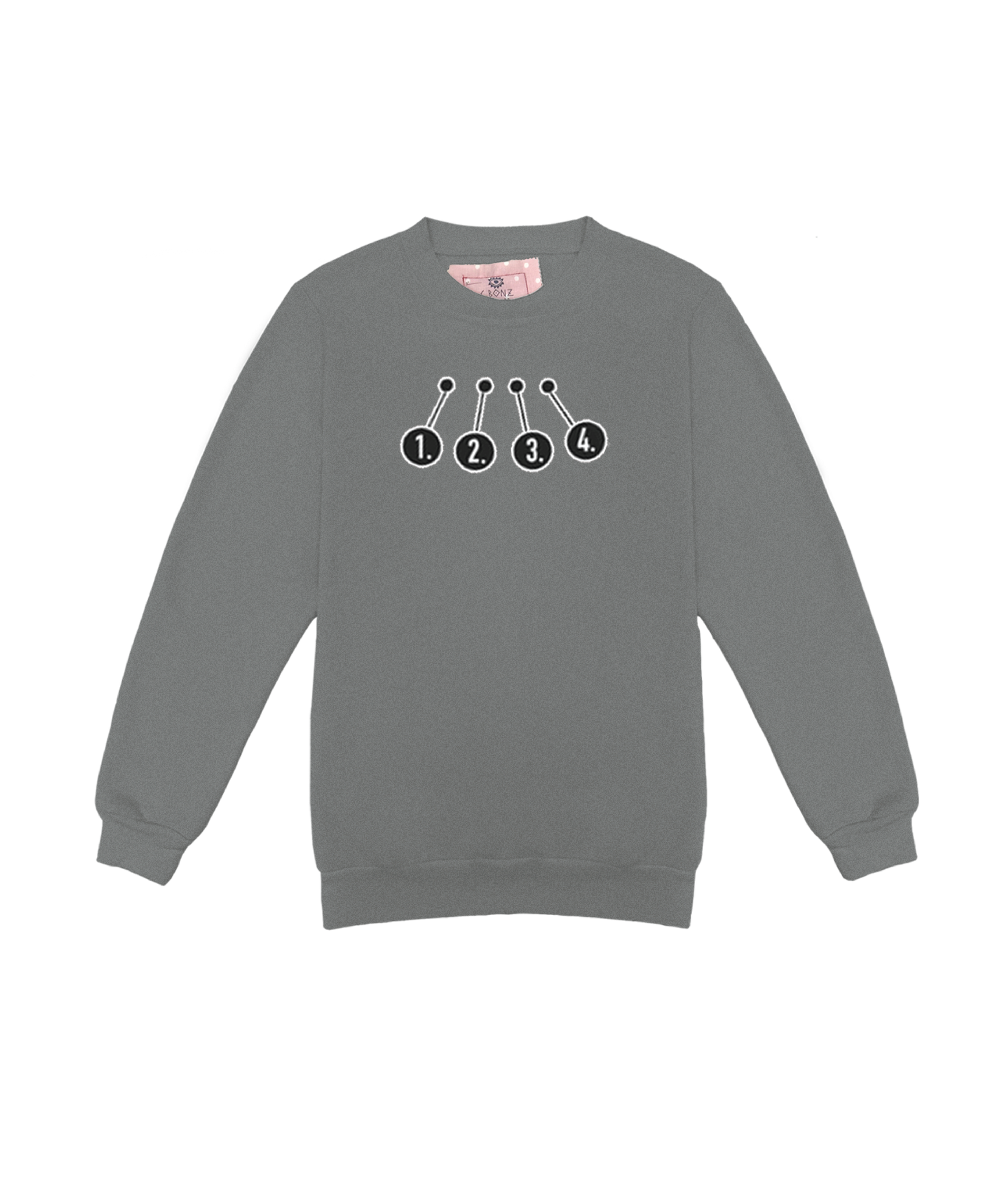 Custom Chest Mini Embroideries Unisex Crewneck Pullover