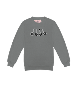 Custom Chest Mini Embroideries Unisex Crewneck Pullover