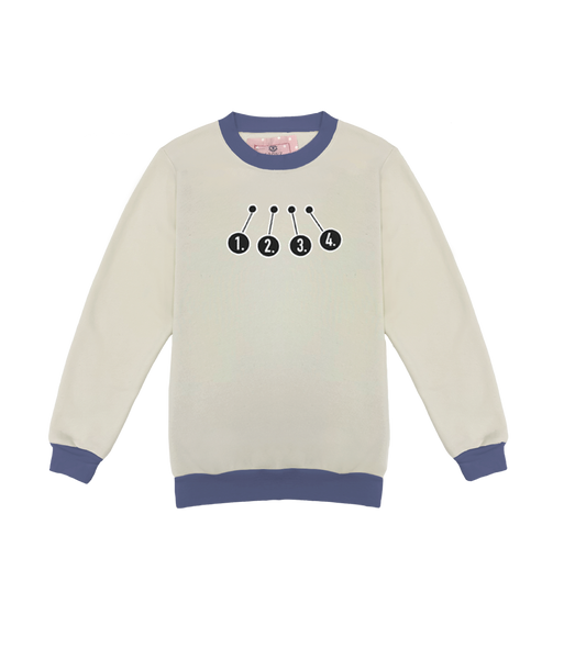 Custom Chest Mini Embroideries Unisex Crewneck Pullover