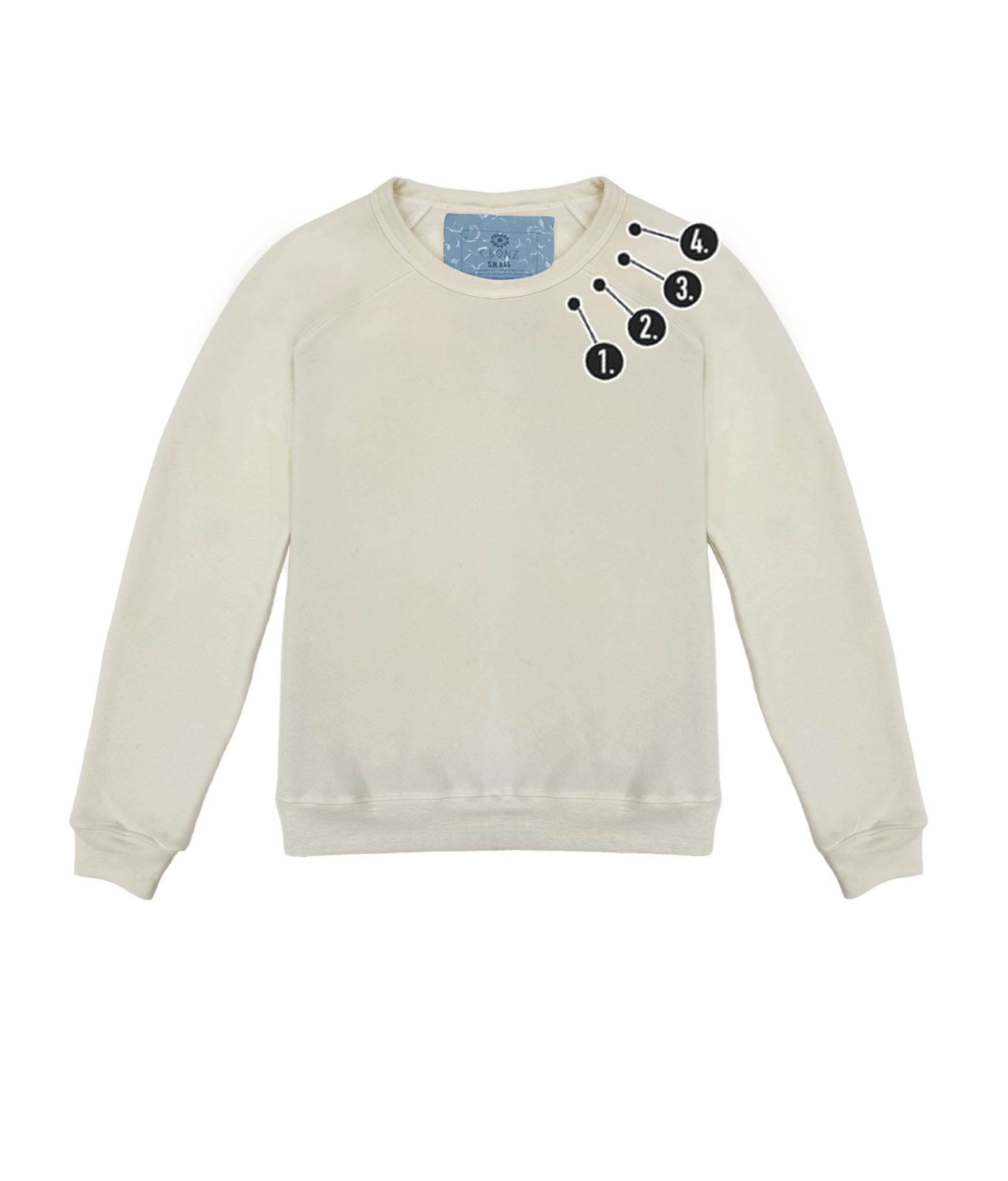 Holiday Custom Neckline Kids' Classic Crew Pullover