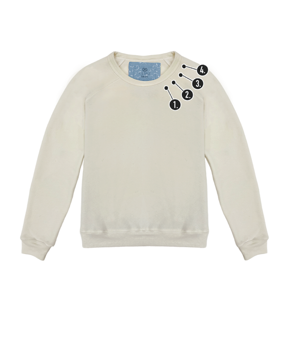 Holiday Custom Neckline Kids' Classic Crew Pullover