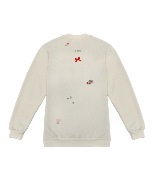 Merry and Bright Sprinkle Crew Pullover Unisex