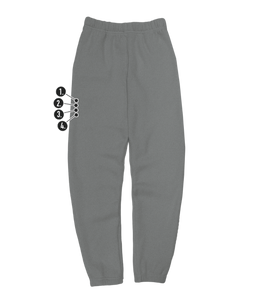 Custom Leg Mini Embroideries Sweatpants