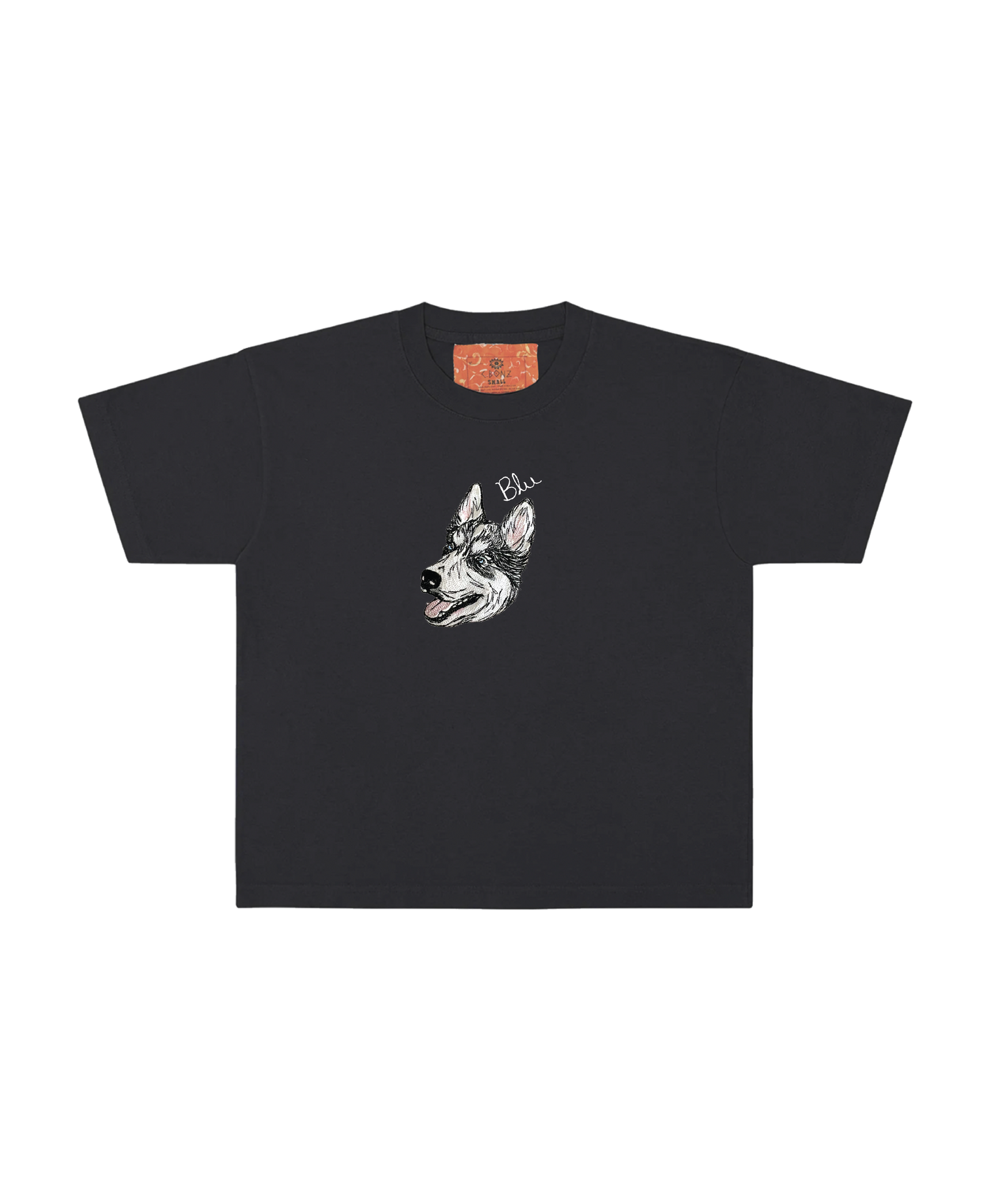 Doodle Pet Portrait Crop Tee