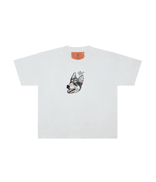 Doodle Pet Portrait Crop Tee