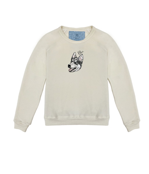 Doodle Style Custom Pet Portrait kids' Pullover