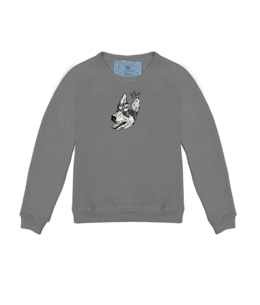 Doodle Style Custom Pet Portrait kids' Pullover