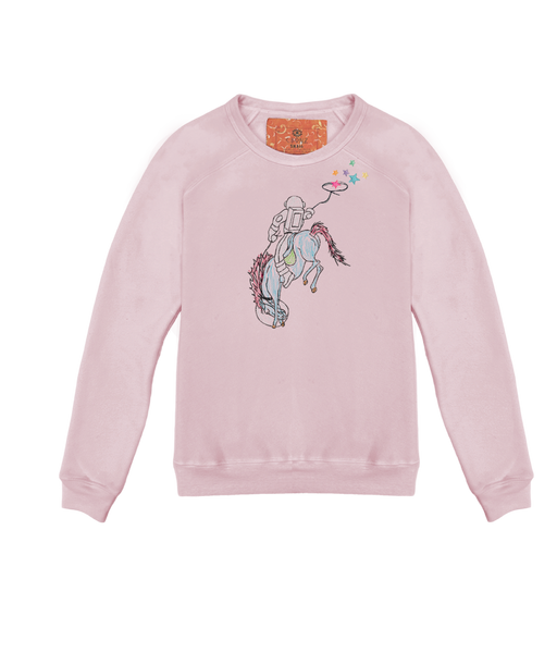 Space Cowboy Women's Classic Crew Pullover