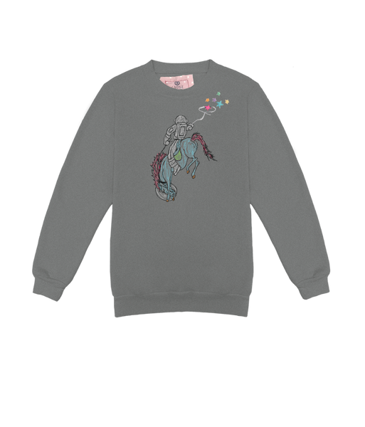 Space Cowboy Unisex Crew Pullover