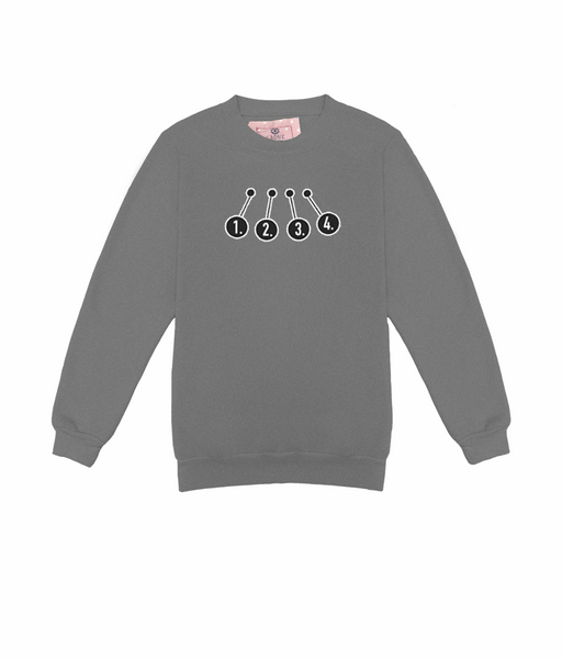 Customizable Spooky Chest Mini Embroidery Unisex Crewneck