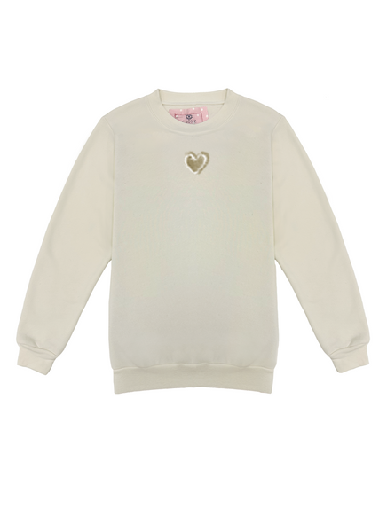 Open Hearted Classic Unisex Crewneck Pullover