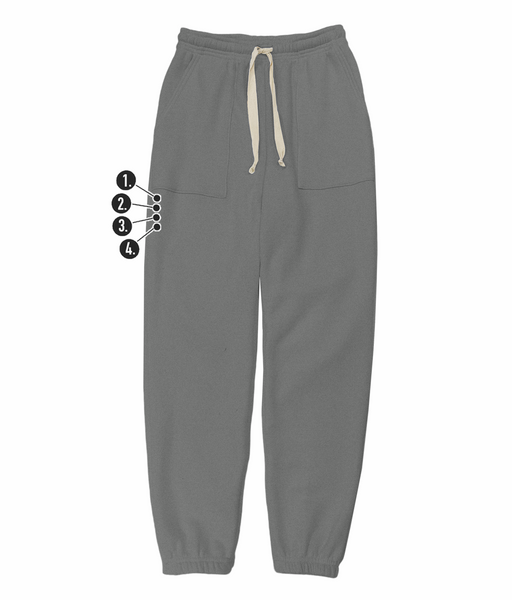 Customizable Spooky Leg Vertical Mini Embroidery Unisex Sweatpants