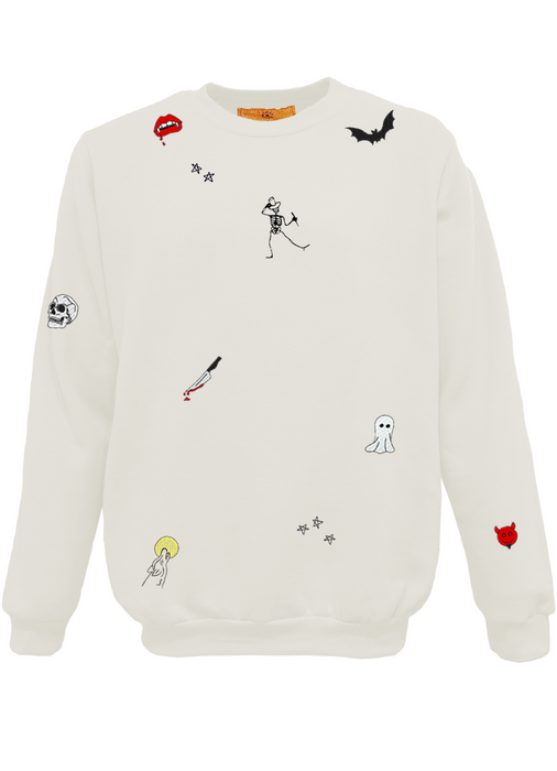 Unisex Spooky Sprinkle Crew Pullover