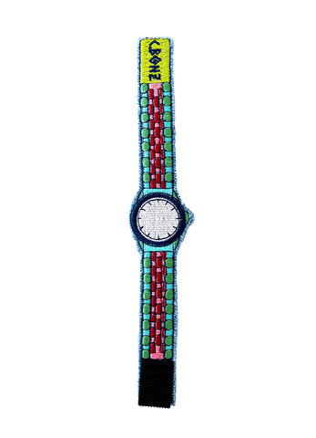 Customizable Embroidered "Watch" Bracelet