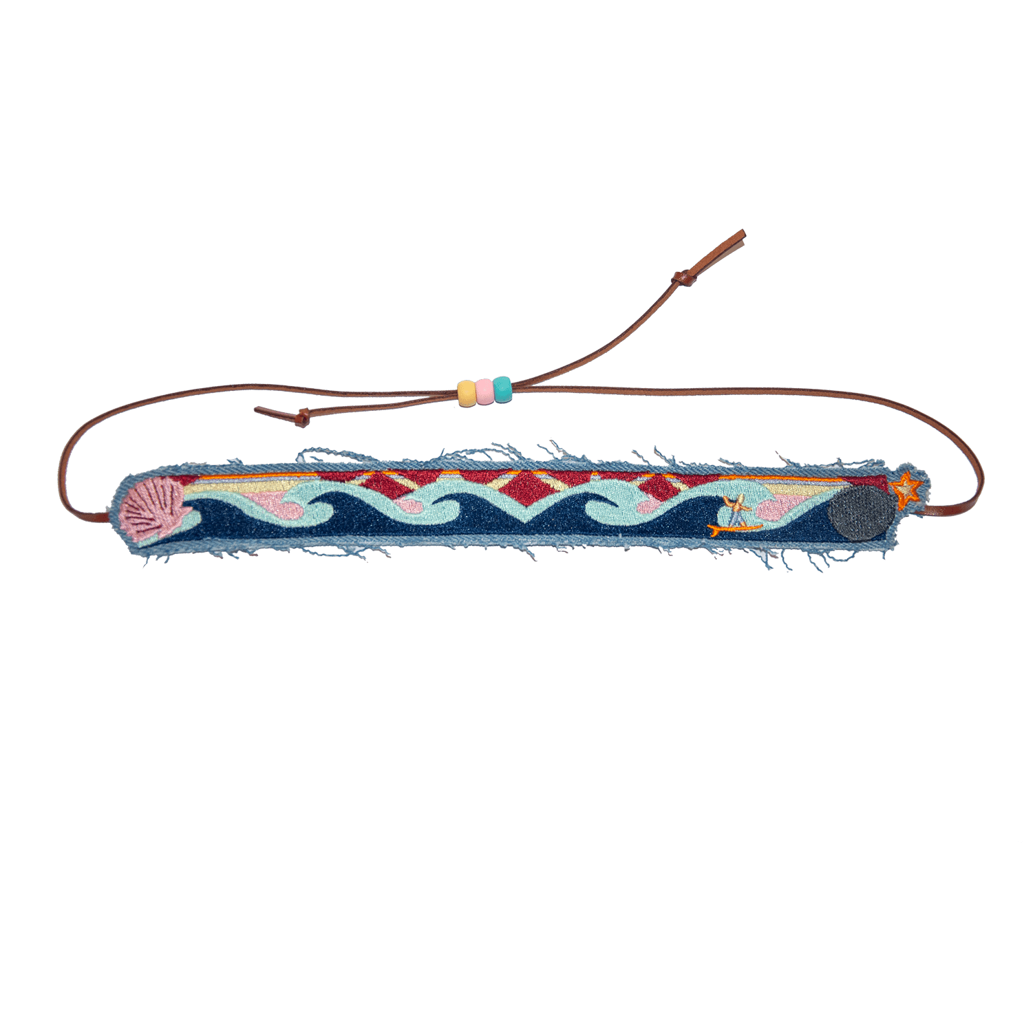 CBONZ - Bomb Shell Surfer Hat Band / Mask Lanyard / Choker / Bootstrap