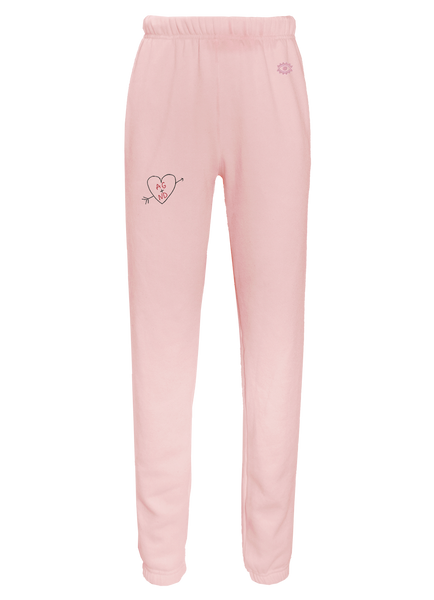 Carved Heart Customized Initials Classic Sweatpants
