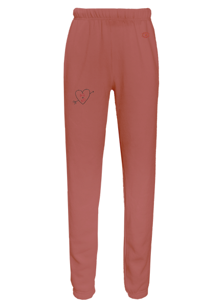 Carved Heart Customized Initials Classic Sweatpants