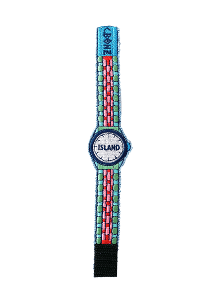 ISLAND Embroidered "Watch" Bracelet